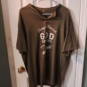 Brown Graphic T-Shirt